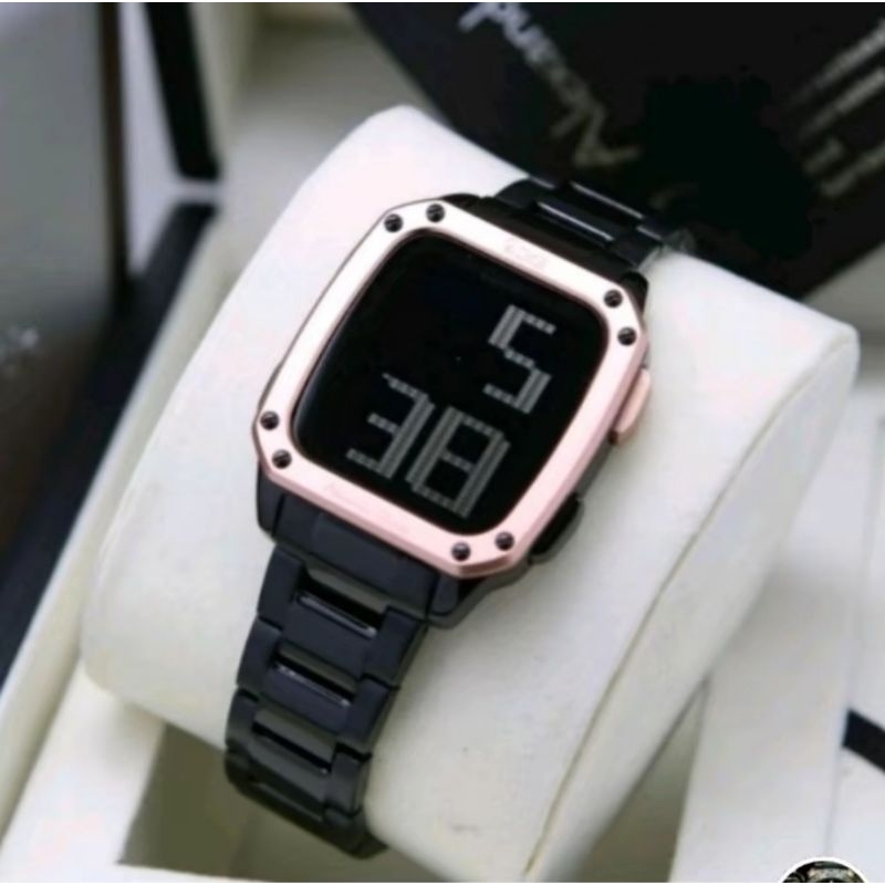 JAM TANGAN WANITA ALEXANDRE CHRISTIE 9353/ AC 9353/ AC9353 Digital Stainless Steel Original