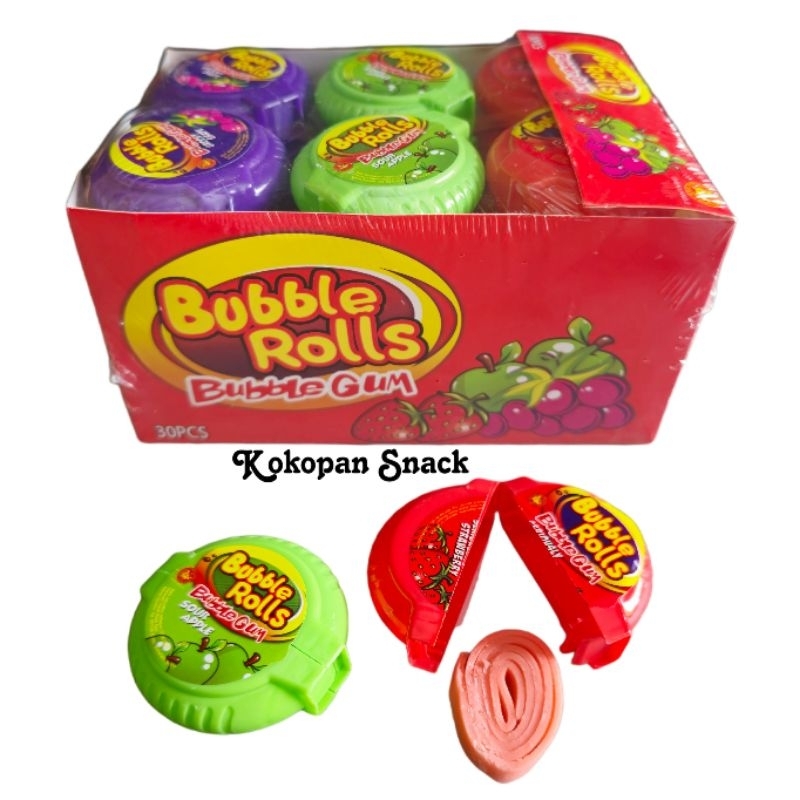 

CLJ BUBBLE ROLLS BUBBLE GUM BOX ISI 30