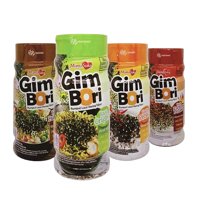 

GIM BORI RUMPUT LAUT KERING TABUR BOTOL 30gr MAMASUKA