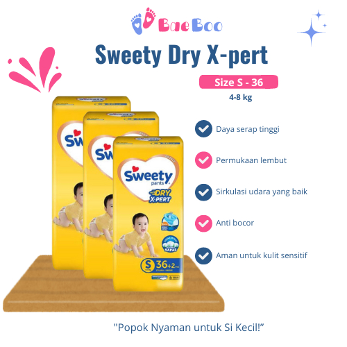 Sweety Dry Xpert Ukuran S