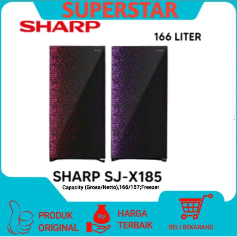Sharp kulkas SJX 185