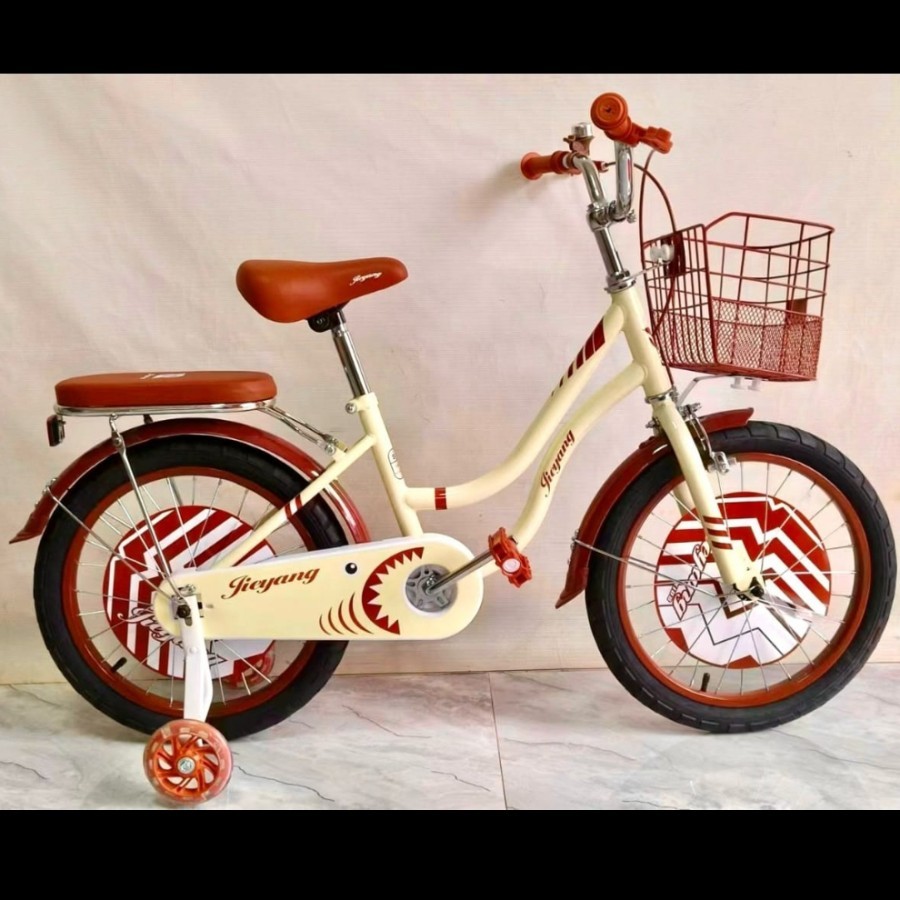 SEPEDA ANAK MINI 16/18 INCH JIEYANG NEW MODEL ADA KERANJANG