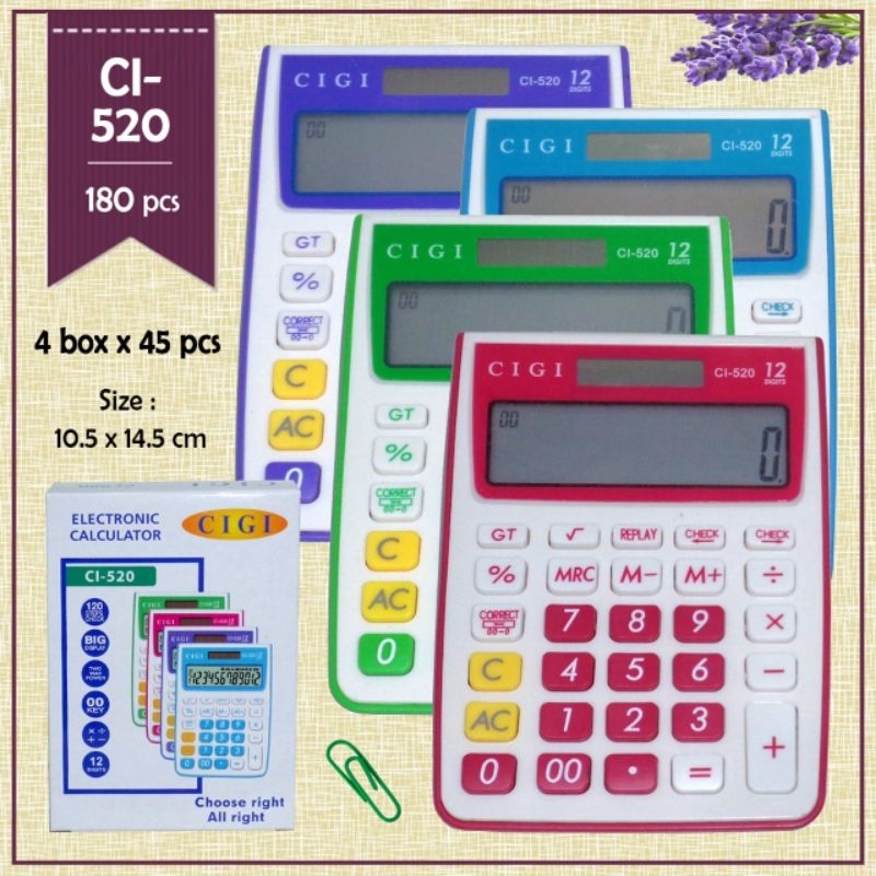 

Kalkulator CIGI C 520