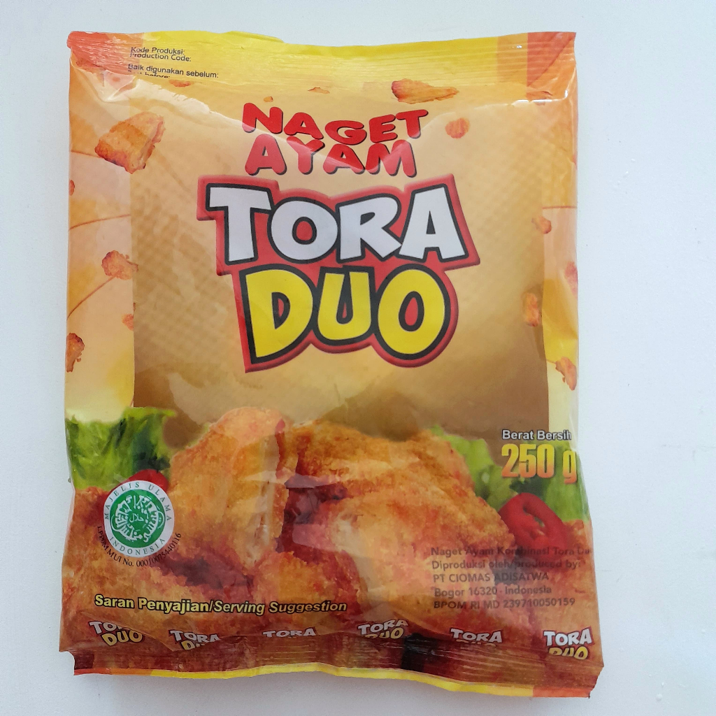 

TORA DUO nugget 250gr