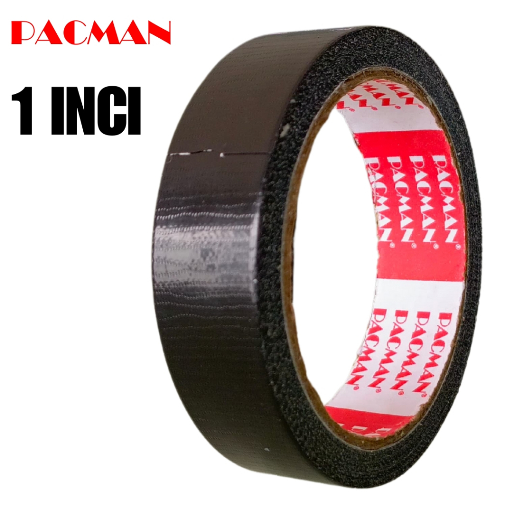 

1 inci Lakban kain jilid cloth tape Merk pacman original 100%