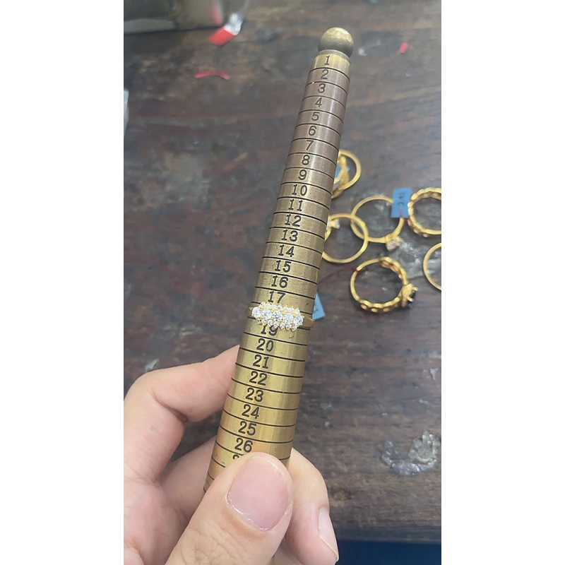 cincin emas asli kadar 875 markis