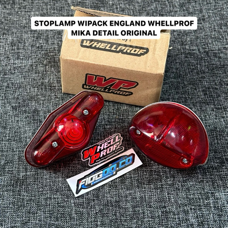 STOPLAMP WIPAC ENGLAND WHELLPROF STOPLAMP WPPART STOPLAMP WIPAC STOPLAMP WIPACK ENGLAND PNP CB STOPL