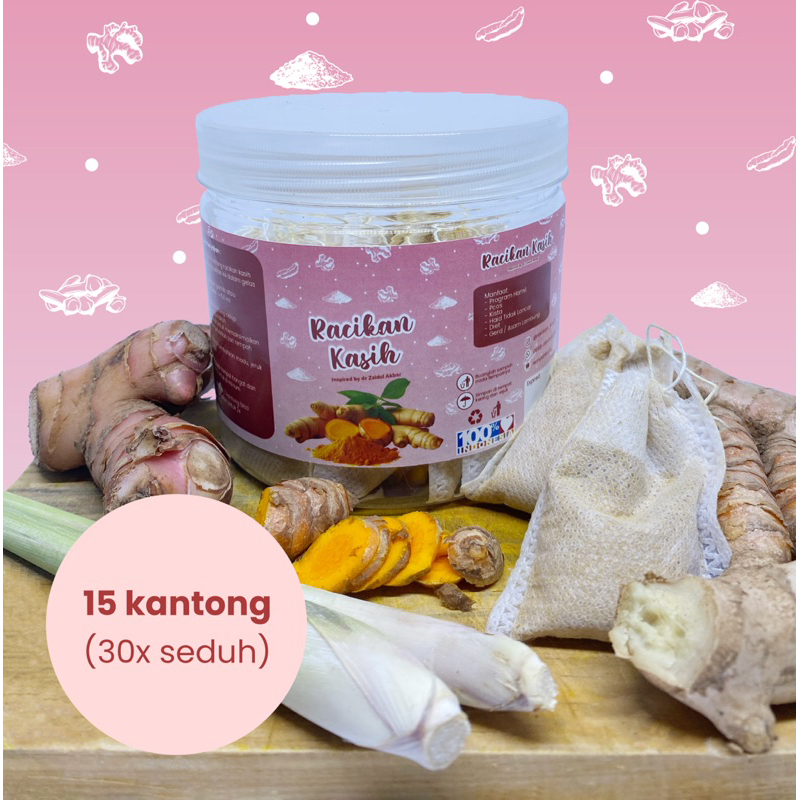 

Racikan Kasih JSR | Teh Celup Rempah | Teh Diet Detox | Pelangsing Herbal | Promil