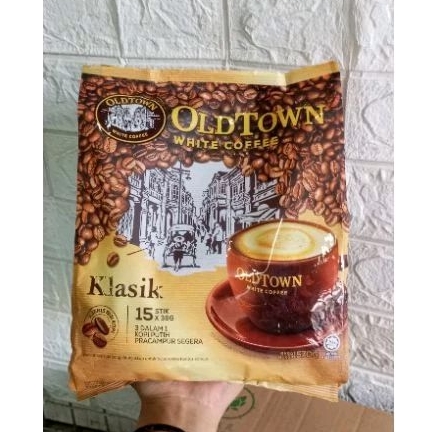 

OLD TOWN white coffee (classic 3 in 1 Instan Premix White coffee)