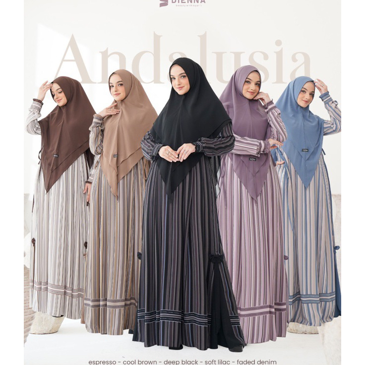 DIENNA ANDALUSIA MOM DRESS ONLY - DIENNA NEW PRODUK - DIENNA PREMIUM SALUR - KONDANGAN -LAMARAN SERA