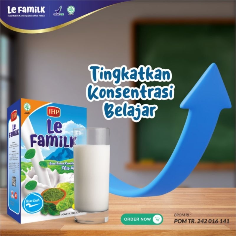 

Le Familk susu kambing extra herbal (lereng lawu)