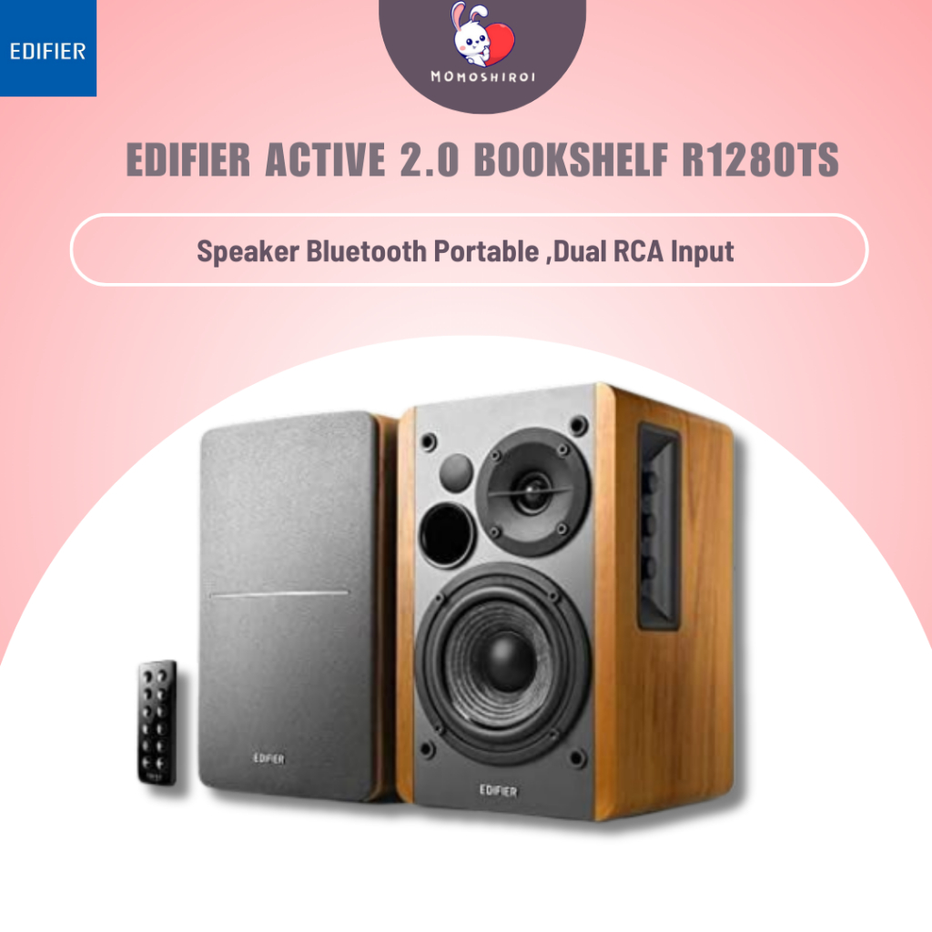 Edifier Active 2.0 Bookshelf Speaker Set - R1280TS