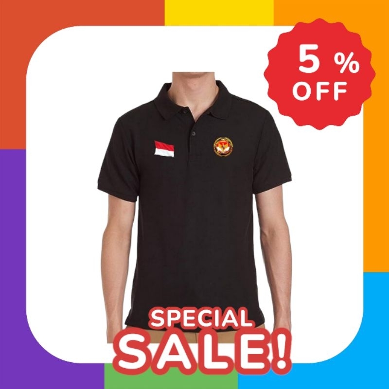 kaos polo kemerdekaan indonesia/kaos 17 agustus