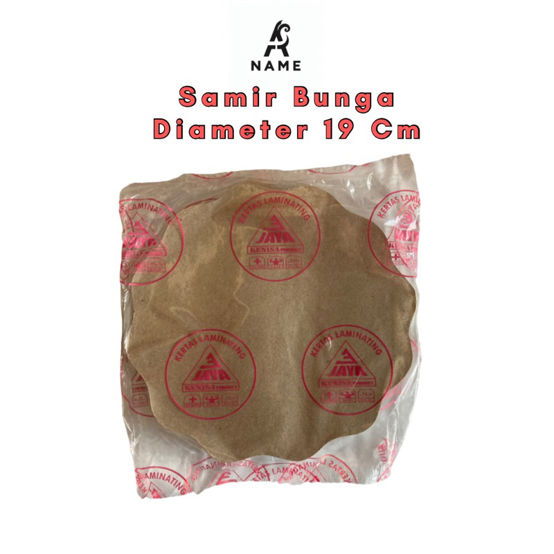 

[ 100 Lembar ] Samir Bunga 19 Cm/ Kertas Minyak Bulat Kecil