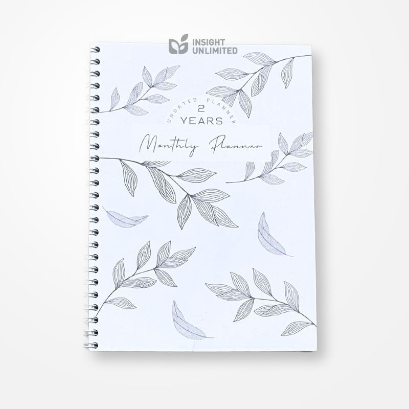 

Two Years Monthly Planner