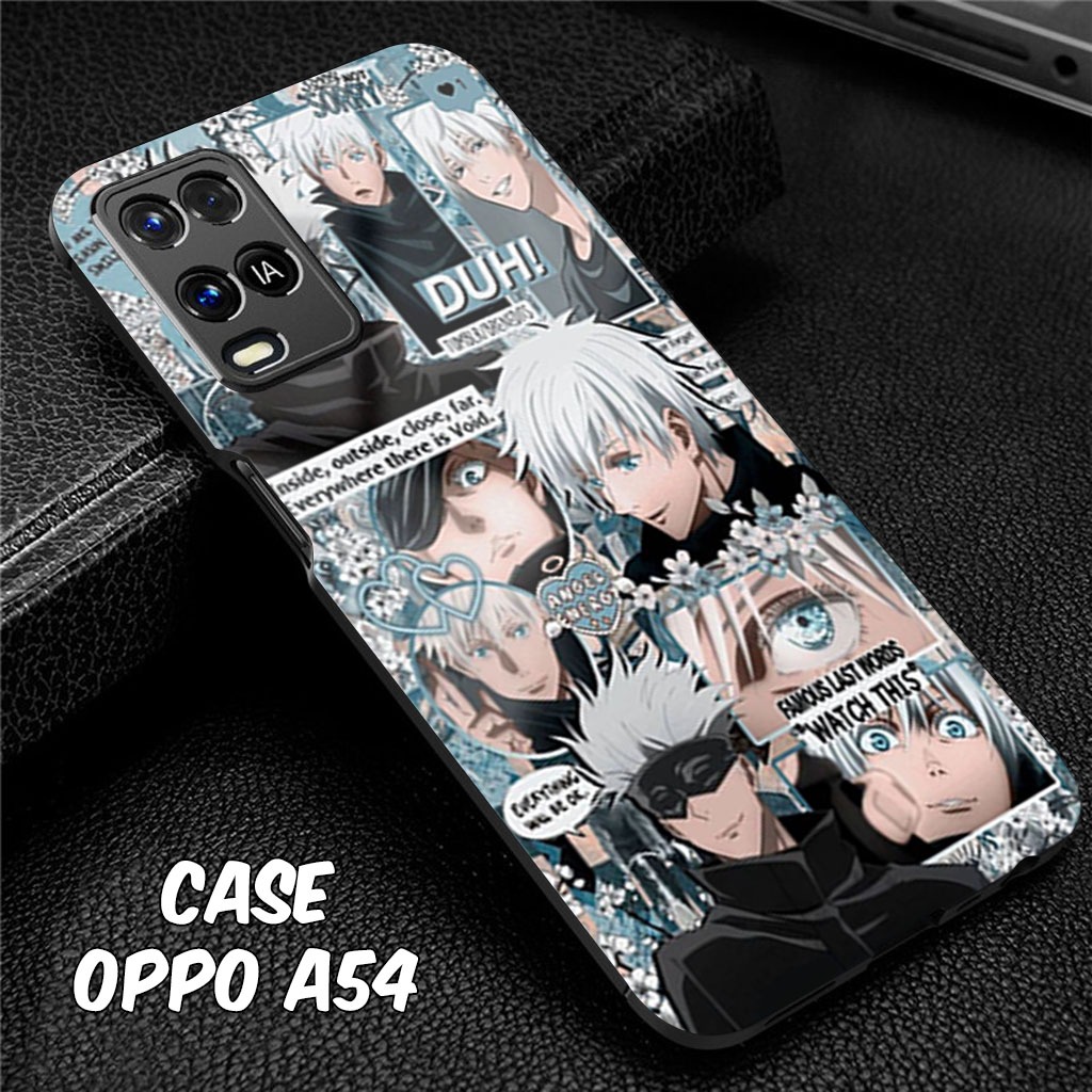 [KK12] Softcase Glossy OPPO A54 - ALL TYPE SMARTPHONE - Case Bermotif Aesthetic Bisa Request Gambar 