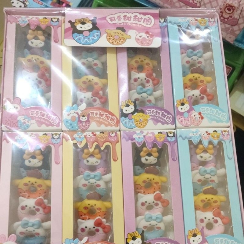 

1 box penghapus donat series premium
