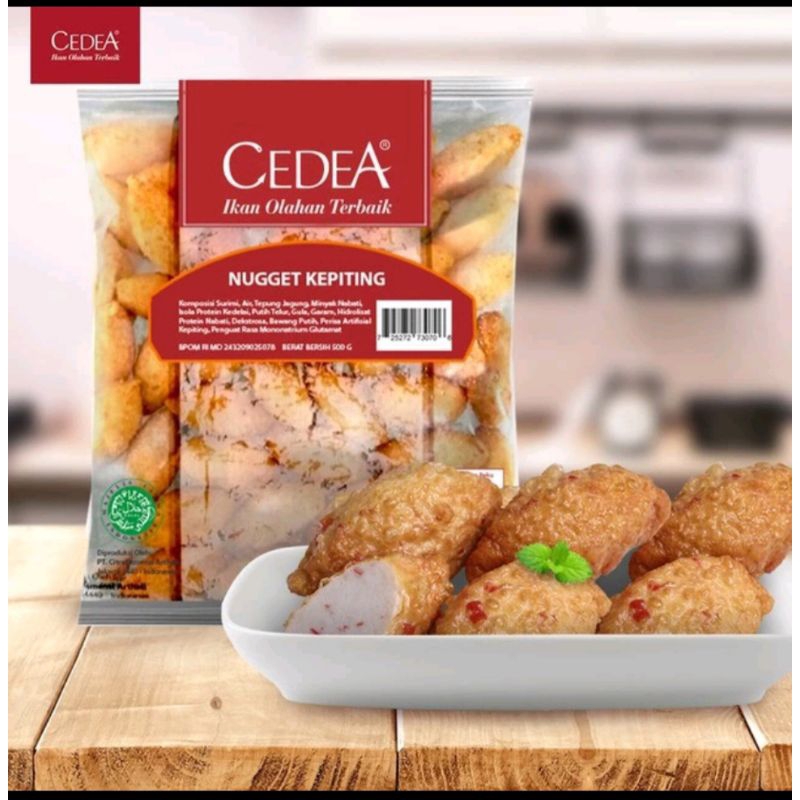

Cedea Nugget kepiting500gr