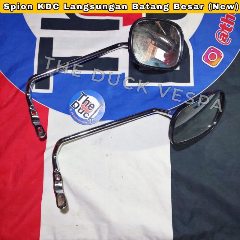 Spion KDC Langsungan Batang Besar Vespa Sprint Super GL PX  PTS