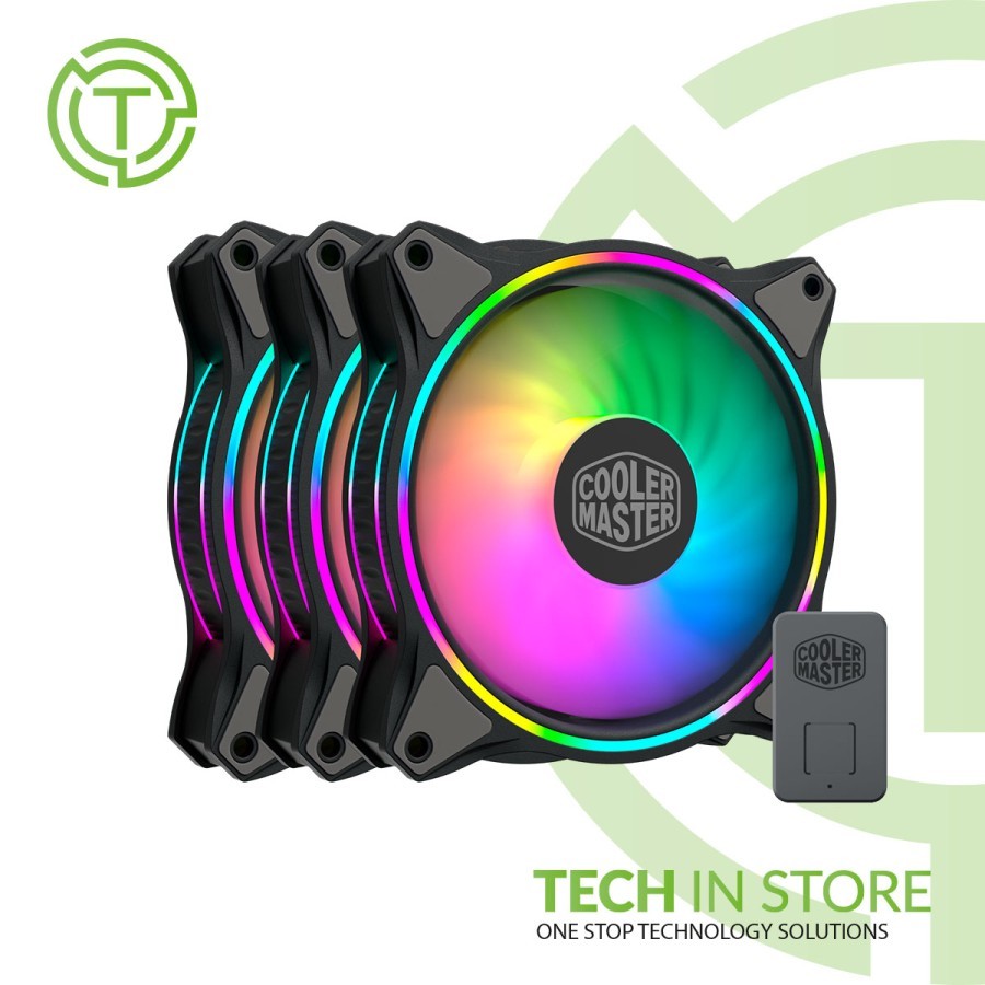 Cooler Master MasterFan MF120 Halo 3in1 Case Fan