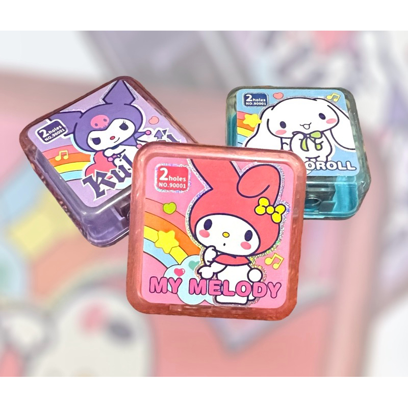 

Rautan Sanrio 2 holes kuromi melody cinamoroll