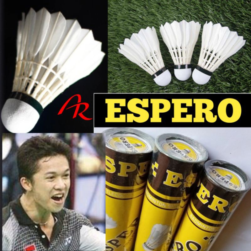 cocks Badminton Espero Shuttlecocks Kok BULUTANGKIS Ringan Bola KOK Badminton Pertabung