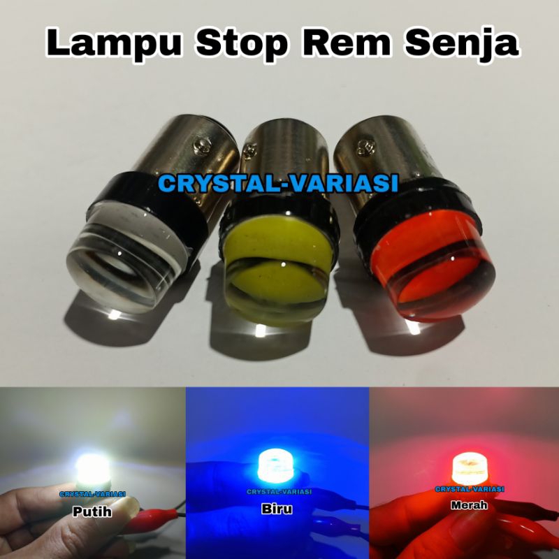 Lampu Stop Rem Motor Senja 12Volt DC/Lampu Stop Rem Jelly Motor 12Volt DC/Lampu Led Stop Senja Jelly