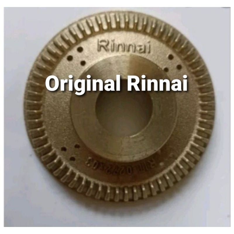 Burner Rinnai - Sumbu kompor Rinnai - Kuningan kompor Rinnai - Sparepart kompor Rinnai RI 522 C . RI