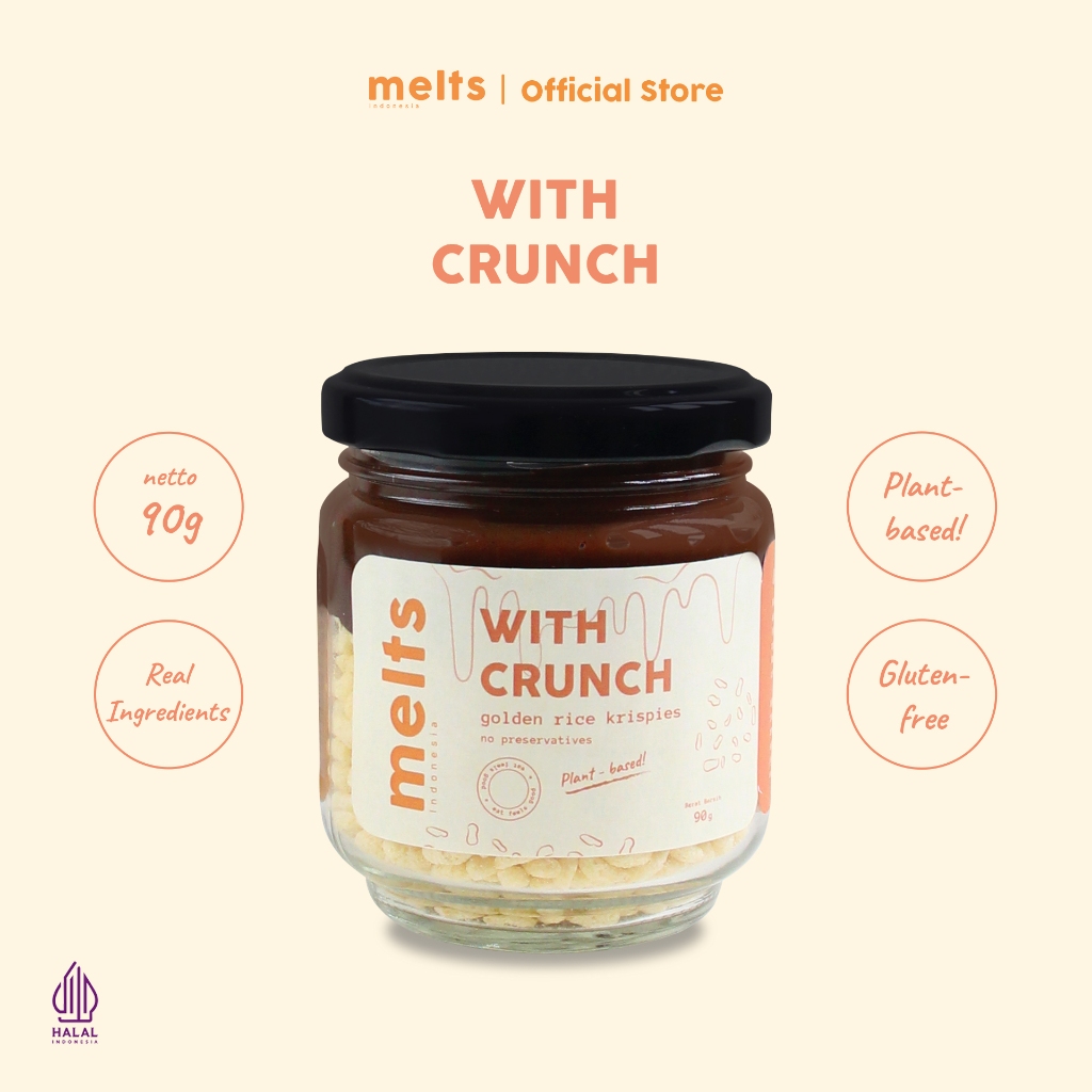 

Instant Service - Melts Chocolate Crunch MEDIUM JAR