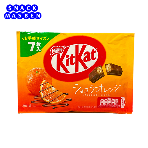 

Kitkat Choco Orange Cokelat Jepang - Snack Cemilan Import Original