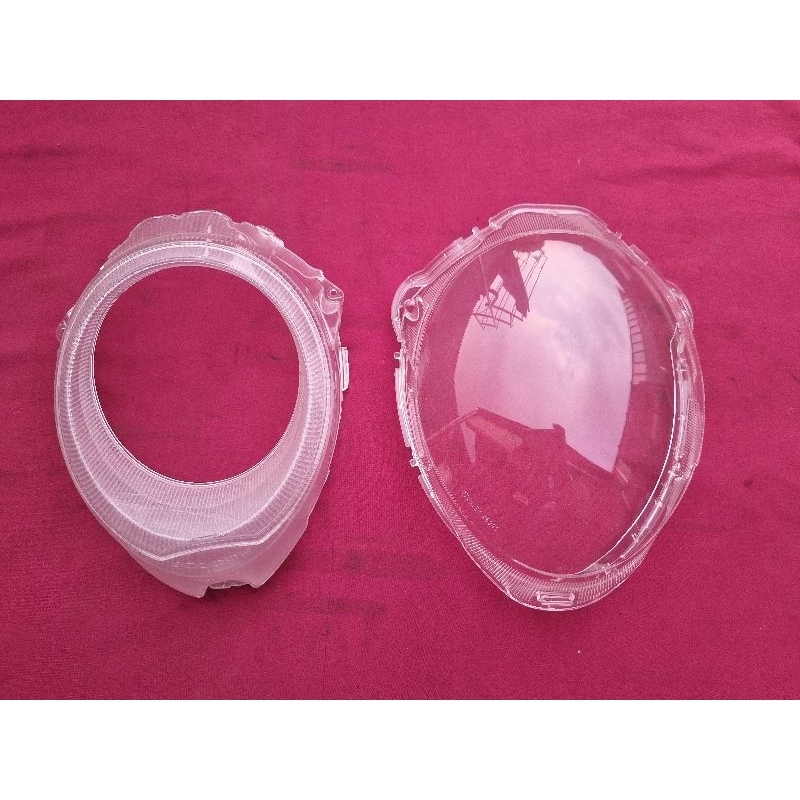 Kaca Mika Lampu Depan Scoopy New Esp K2F Alis Garnish Lampu Dalam Scoopy 2021-2023 Original