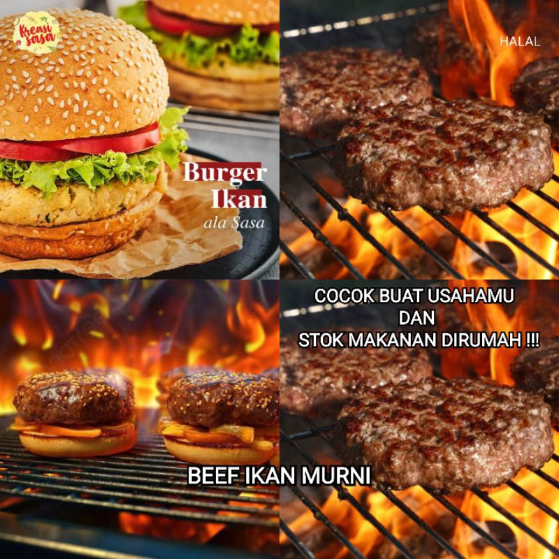 

BEEF IKAN MURNI UNTUK BURGER RASANYA YUMMY