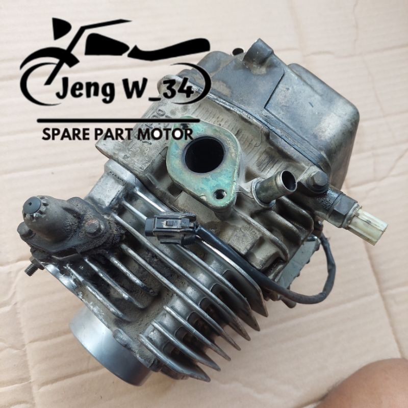 BLOK HEAD SEHER PISTON DEKSEL MESIN MIO J 115 KODE 54P ORIGINAL