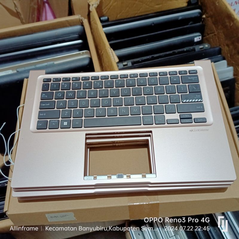 FRAME KEYBOARD Asus VivoBook 14 X1404 X1404V X1404VA A1404 PINK