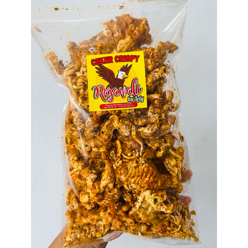 

Sekar_Shop07 250Gr Keripik Kulit Cakar Tanpa Tulang Tanpa Tepung Rajawli Bu Lely / Rambak Cakar /