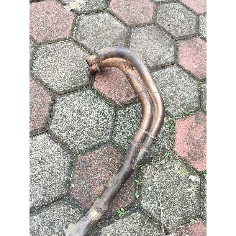 knalpot header sc project ninja 250 bekas fullsystem full set