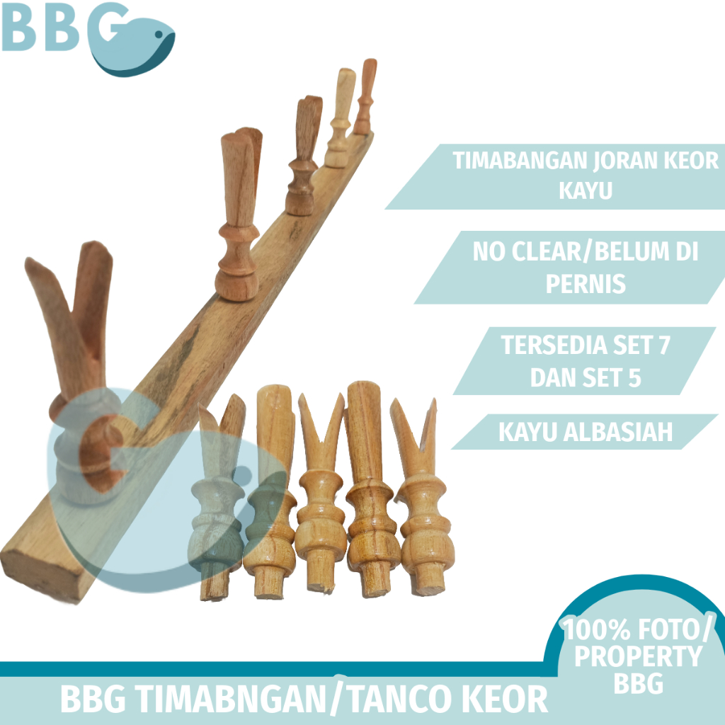 BBG STANDAR JORAN TIMBANG SET 7 DAN SET 5 DUDUKAN JORAN KEOR TANCO