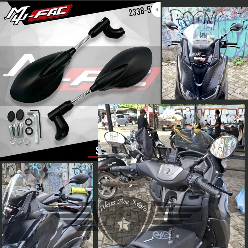 Spion Lipat Vietnam Model X1 Motor Yamaha Nmax Aerox Mio Fino Lexi Freego Filano Vega Jupiter MX Vix