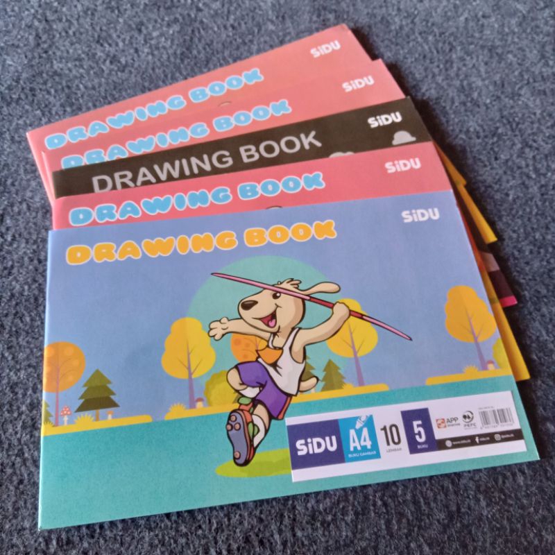 

[1 Buku Gambar/Eceran] Buku Gambar SiDU A4 isi 10 Lembar