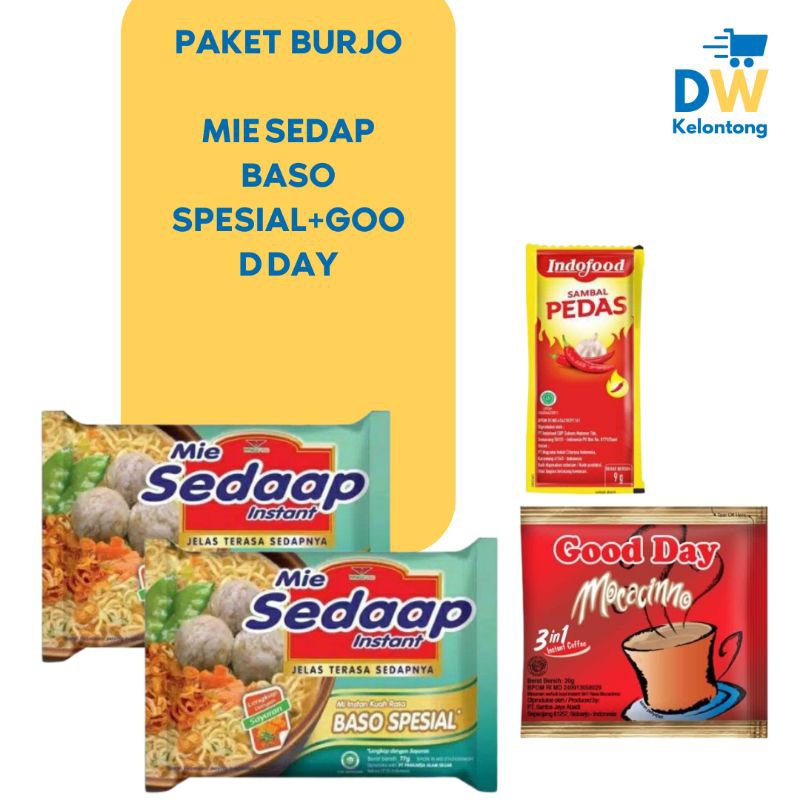 mie sedap/ mie instan/DW Kelontong