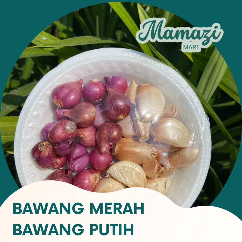 

MamaziMart - BAWANG MERAH BAWANG PUTIH PREMIUM 250 GR