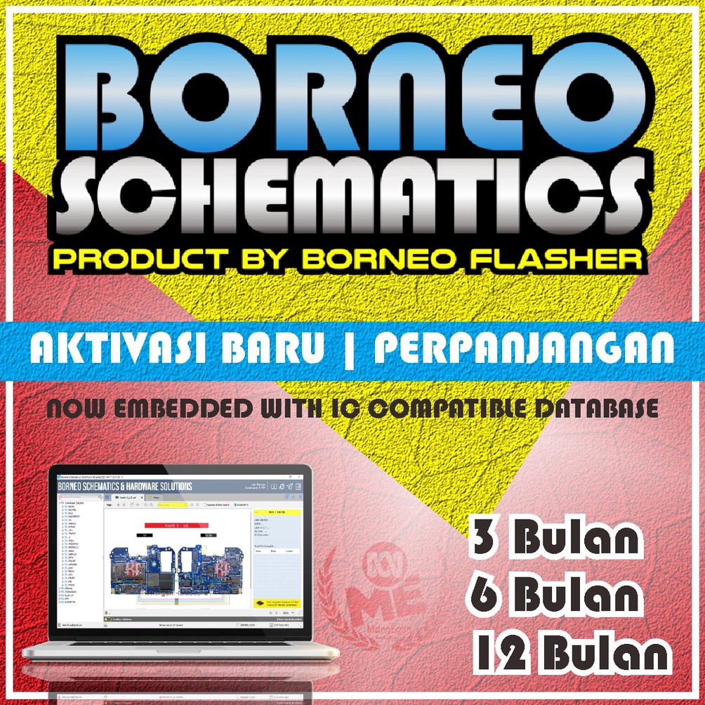 KODE S8O BORNEO SCHEMATIC  BORNEO SKEMATIK