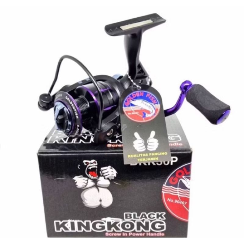 REEL GOLDEN FISH BLACK KINGKONG 3000