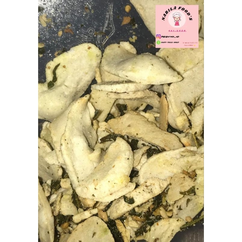 

Basreng Daun Jeruk Netto 150 gram