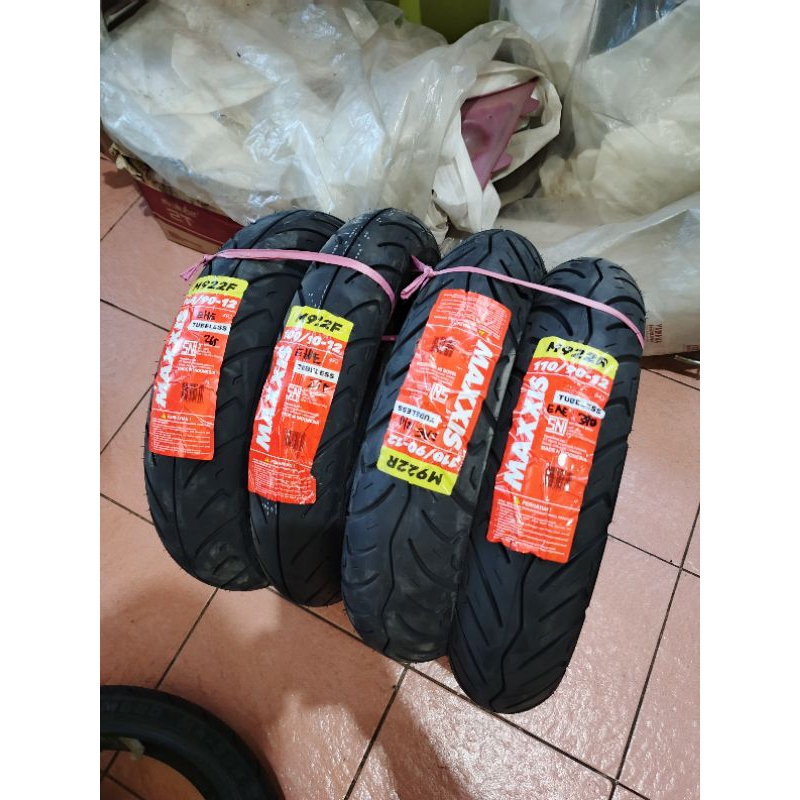 Ban Maxxis M922f M922r 100/90 12 110/90 12