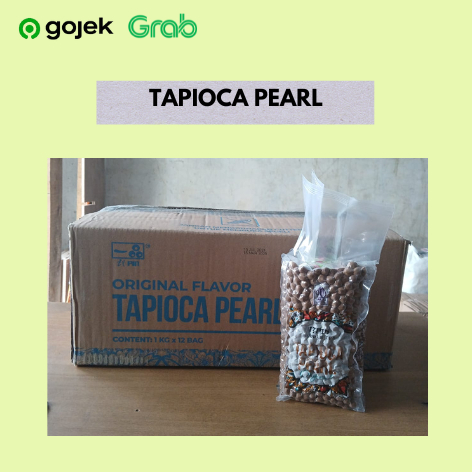 

Tapioca Pearl Bubble Tea - Boba Instan 1 Dus (12 Pak)