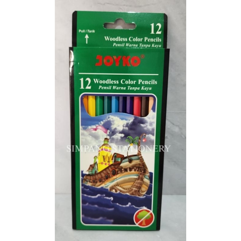 

Joyko Pensil Warna isi 12
