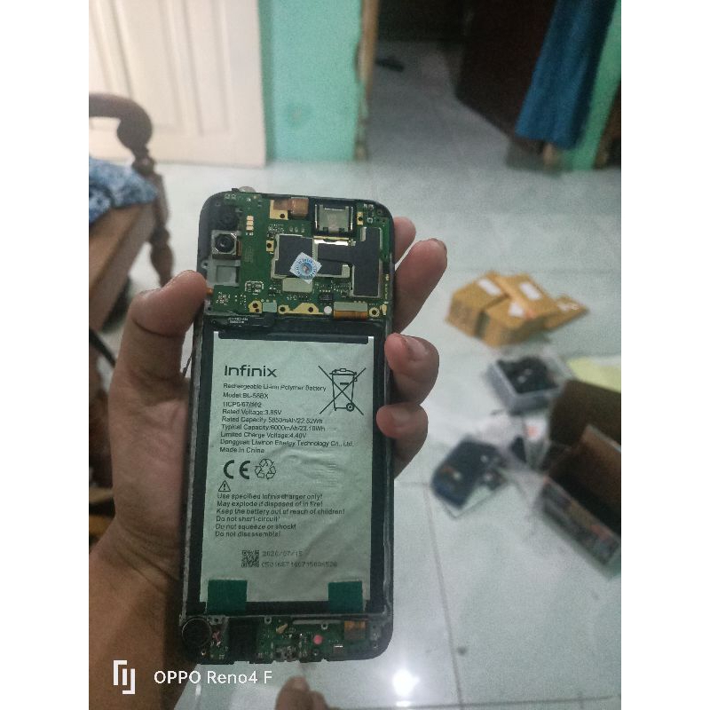 infinix hot 9 play minus lcd