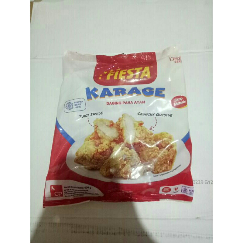 

Fiesta chiken karage 400gr