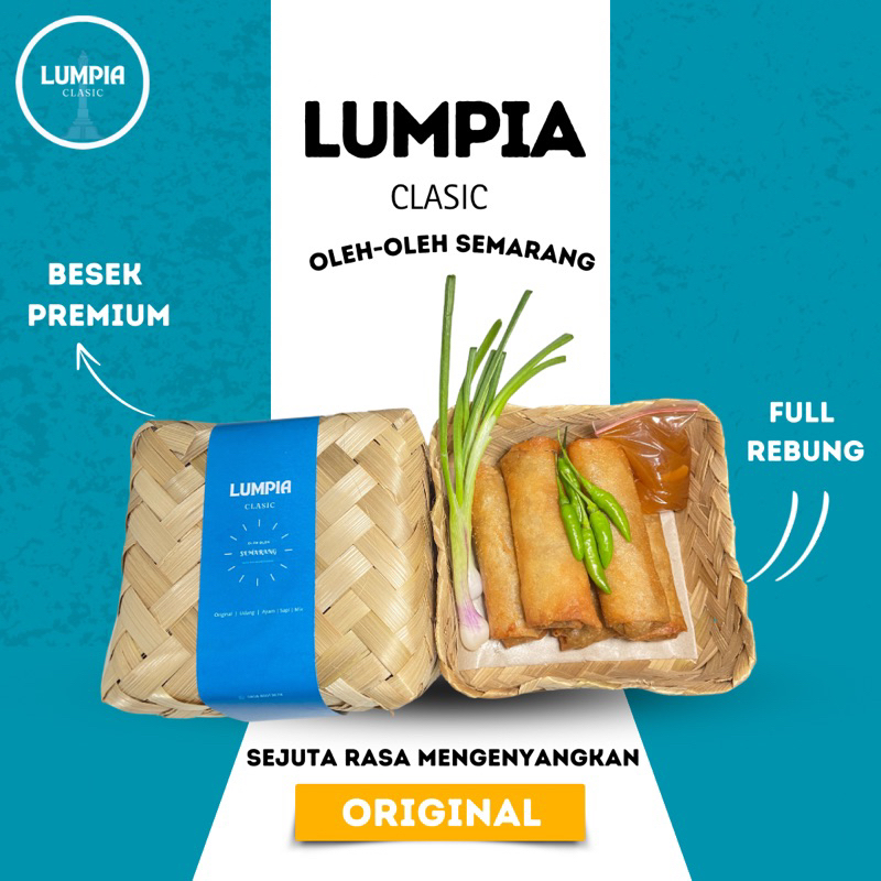 

LUMPIA CLASIC ORIGINAL ISI 5 | FROZEN